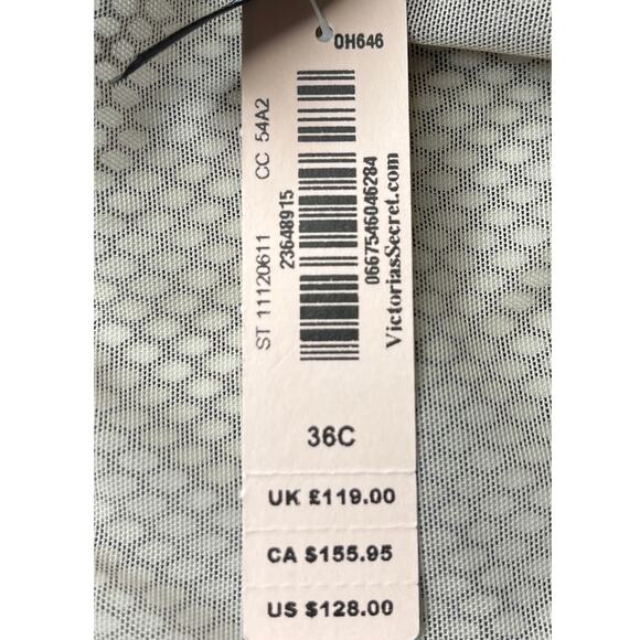 1-56 VICTORIA'S SECRET x BALMAIN Bra Bustier Black 36C - Picture 11 of 11